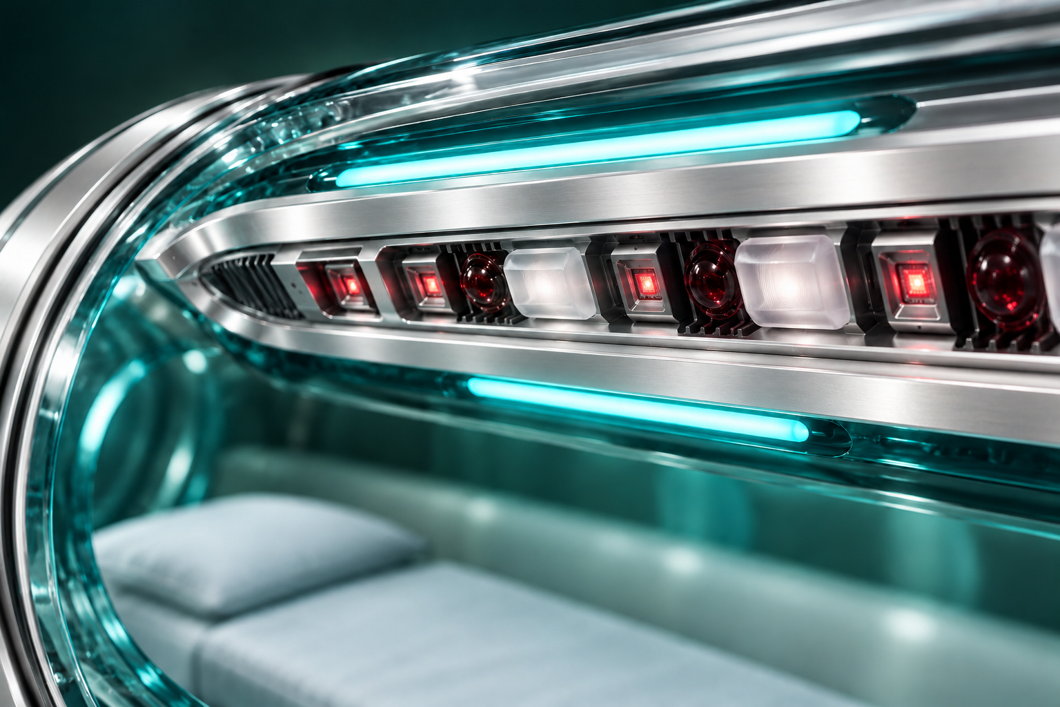 Concept detail of a distributed light array and optical diffusers